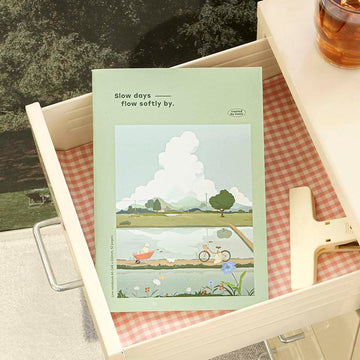 Iconic | Cuaderno lsangjip A5 Slow Days (Rayas)