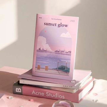 Iconic | Cuaderno lsangjip A5 Sunset Glow (Rayas)