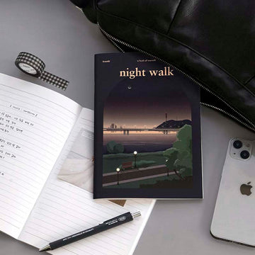 Iconic | Cuaderno lsangjip A5 Night Walk (Rayas)