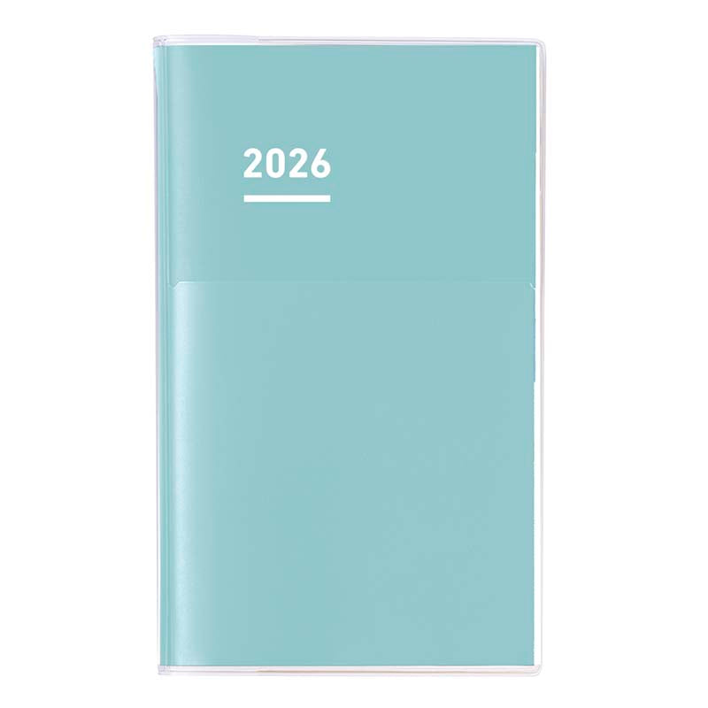 Kokuyo | Agenda JIBUN TECHO 2026 Diary A5 Slim Green (Semanal)