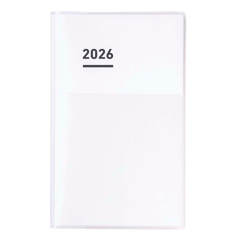 Kokuyo | Agenda JIBUN TECHO 2026 Diary A5 Slim White (Semanal)