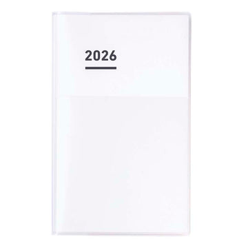 Kokuyo | Agenda JIBUN TECHO 2026 Diary A5 Slim White (Semanal)