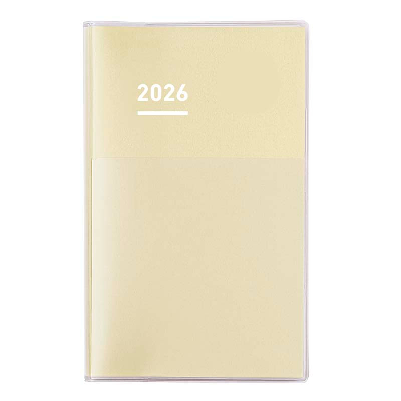 Kokuyo | Agenda JIBUN TECHO 2026 Diary A5 Slim Yellow (Semanal)