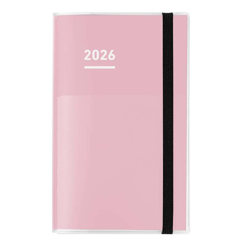 Kokuyo | Set Agenda JIBUN TECHO 2026 First Kit A5 Slim Pink (Semanal)