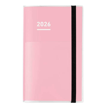 Kokuyo | Set Agenda JIBUN TECHO 2026 First Kit A5 Slim Pink (Semanal)