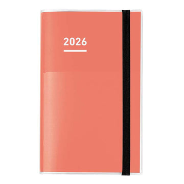 Kokuyo | Set Agenda JIBUN TECHO 2026 First Kit A5 Slim Red (Semanal)