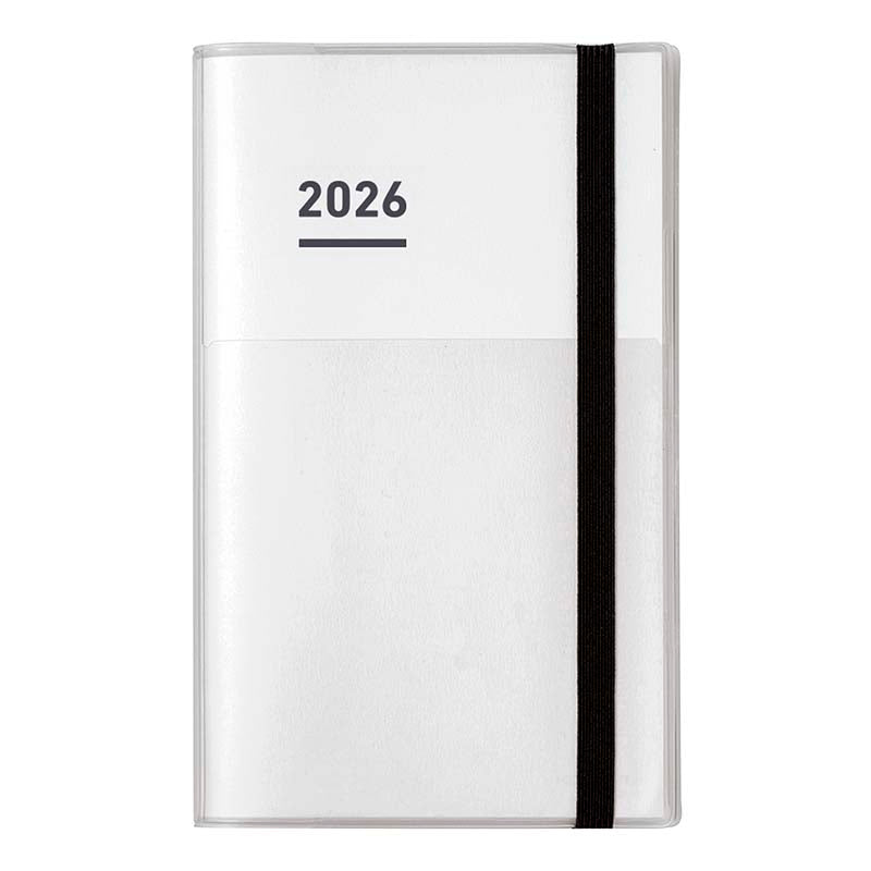 Kokuyo | Set Agenda JIBUN TECHO 2026 First Kit A5 Slim White (Semanal)