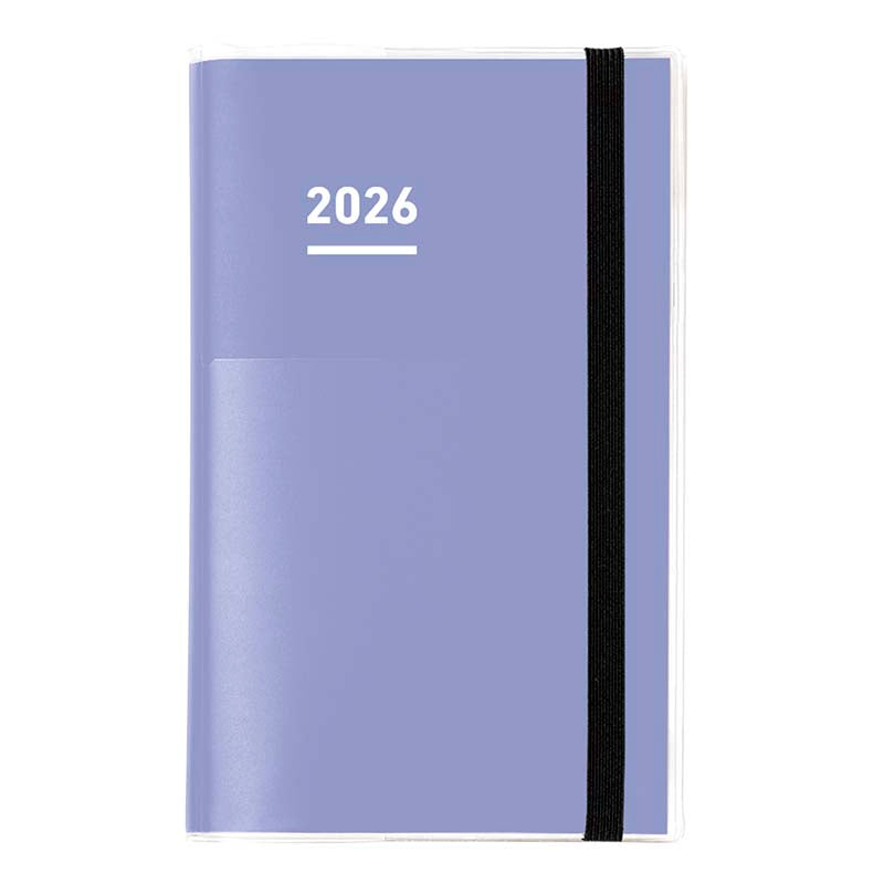 Kokuyo | Set Agenda JIBUN TECHO 2026 First Kit A5 Slim Violet (Semanal)
