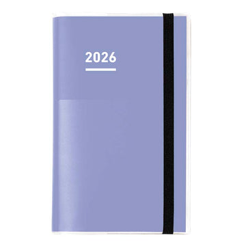 Kokuyo | Set Agenda JIBUN TECHO 2026 First Kit A5 Slim Violet (Semanal)