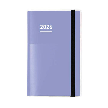 Kokuyo | Set Agenda JIBUN TECHO 2026 First Kit B6 Slim Violet (Semanal)
