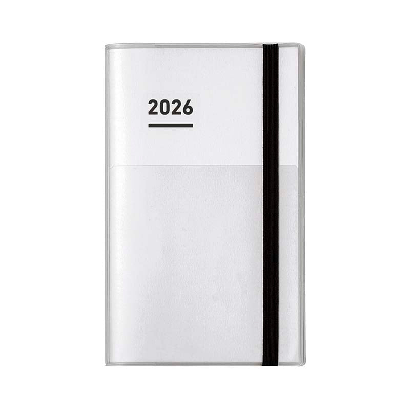 Kokuyo | Set Agenda JIBUN TECHO 2026 First Kit B6 Slim White (Semanal)