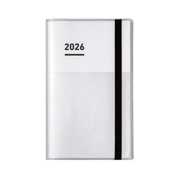 Kokuyo | Set Agenda JIBUN TECHO 2026 First Kit B6 Slim White (Semanal)