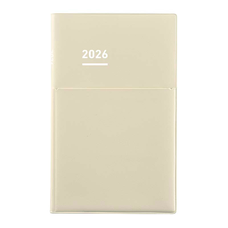 Kokuyo | Agenda JIBUN TECHO 2026 Biz A5 Slim Beige (Semanal)