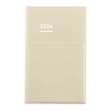 Kokuyo | Agenda JIBUN TECHO 2026 Biz A5 Slim Beige (Semanal)