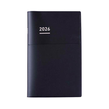 Kokuyo | Agenda JIBUN TECHO 2026 Biz B6 Slim Black (Semanal)