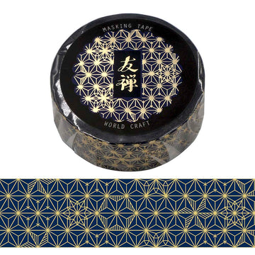 World Craft | Yuzen Hemp Leaves Washi Tape