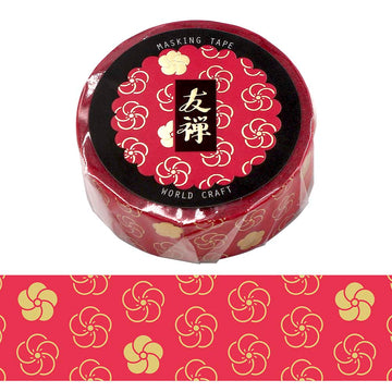 World Craft | Yuzen Twisted Plum Washi Tape