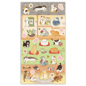 NB CO | Pegatinas Japanese Seal Large Cats Room