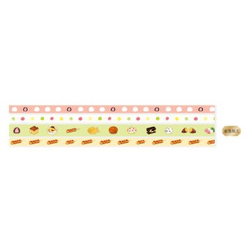 RyuRyu | Set de Washi Tapes Slim Japanese Confectionery
