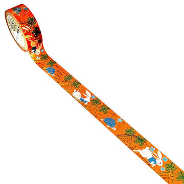 Seal-do | Jewel of Fairy Tale Aesop's Rabbit and Tortoise Washi Tape
