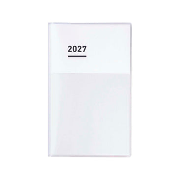 Kokuyo | Agenda JIBUN TECHO 2027 Diary B6 Slim White (Semanal)
