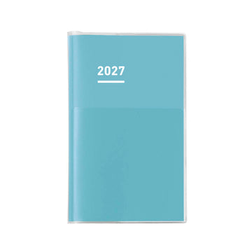 Kokuyo | Agenda JIBUN TECHO 2027 Diary B6 Slim Green (Semanal)