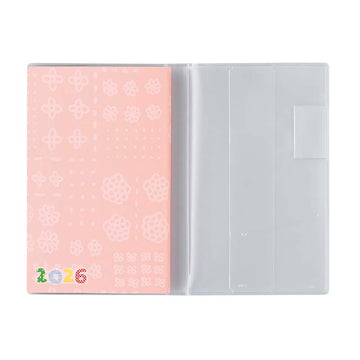 Kokuyo | Agenda JIBUN TECHO 2026 Days A5 Slim SOUSOU Pink (Diaria)