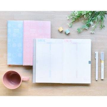 Kokuyo | Agenda JIBUN TECHO 2026 Days B6 Slim SOUSOU Blue (Diaria)