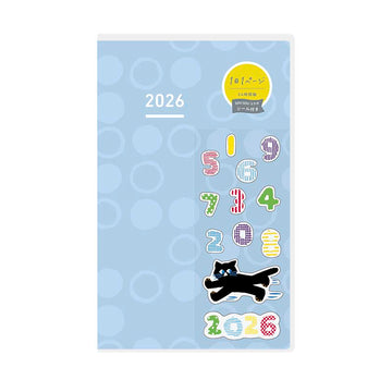 Kokuyo | Agenda JIBUN TECHO 2026 Days B6 Slim SOUSOU Blue (Diaria)
