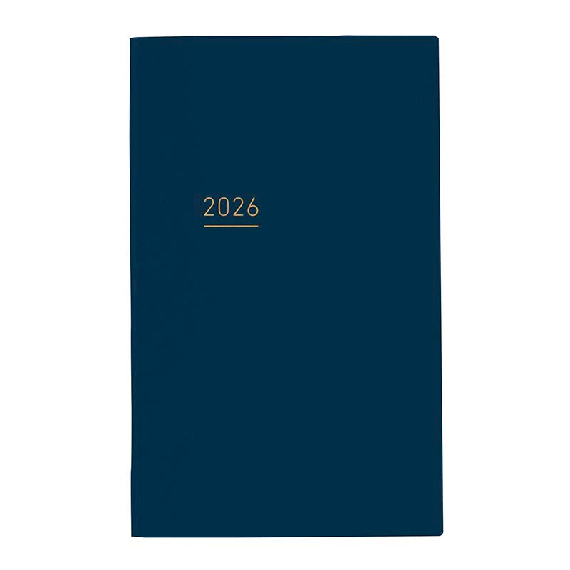 Kokuyo | Agenda JIBUN TECHO 2026 Lite A5 Slim Navy (Semanal)