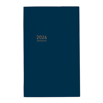 Kokuyo | Agenda JIBUN TECHO 2026 Lite A5 Slim Navy (Semanal)