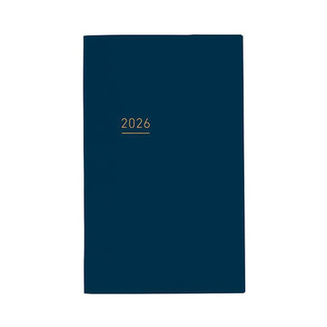 Kokuyo | Agenda JIBUN TECHO 2026 Lite B6 Slim Navy (Semanal)