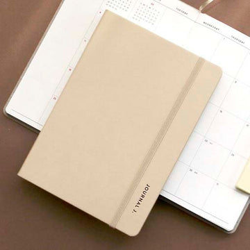 Iconic | Agenda Journal J B6 2027 Milk Beige (Semanal)