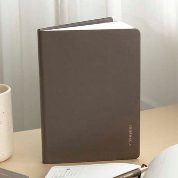Iconic | Agenda Journal J B6 2027 Ash Brown (Semanal)
