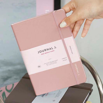 Iconic | Agenda Journal J B6 2027 Indi Pink (Semanal)