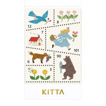 King Jim | Washi Tape Precortado KITTA Special Forest Morning