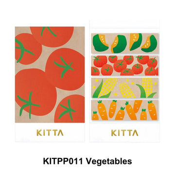 King Jim | Washi Tape Precortado KITTA Vegetables