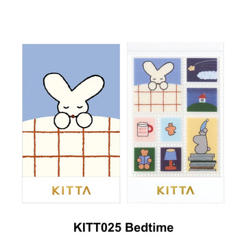 King Jim | Pegatinas Sellos Precortados KITTA Clear Good Night