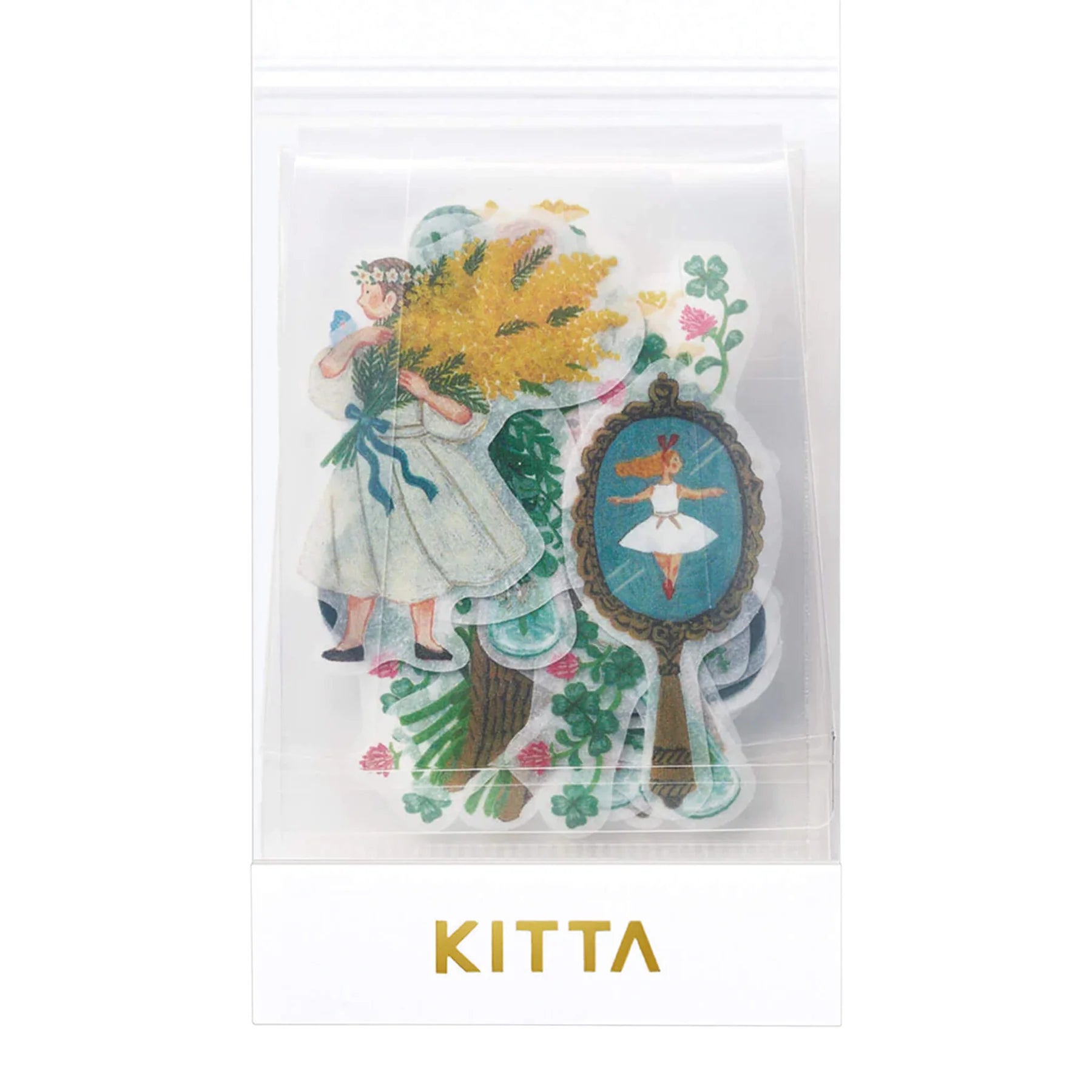 King Jim | KITTA Flake Classique Precut Stickers