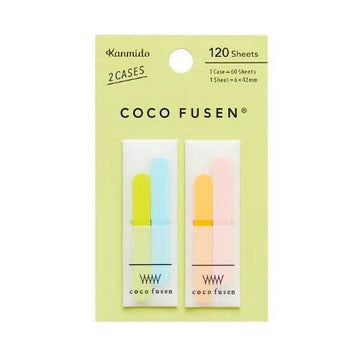 Kanmido | Marcapáginas Adhesivo Coco Fusen RS Lime