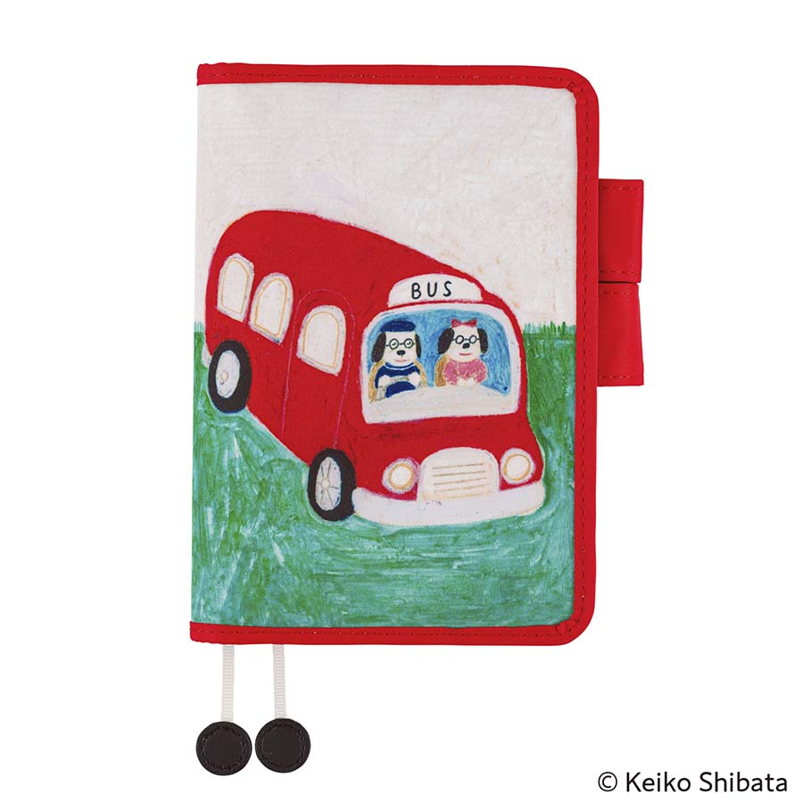 Hobonichi | Hobonichi Techo A6 Agenda Keiko Shibata: Bus management by Mr and Mrs Inoue 2025