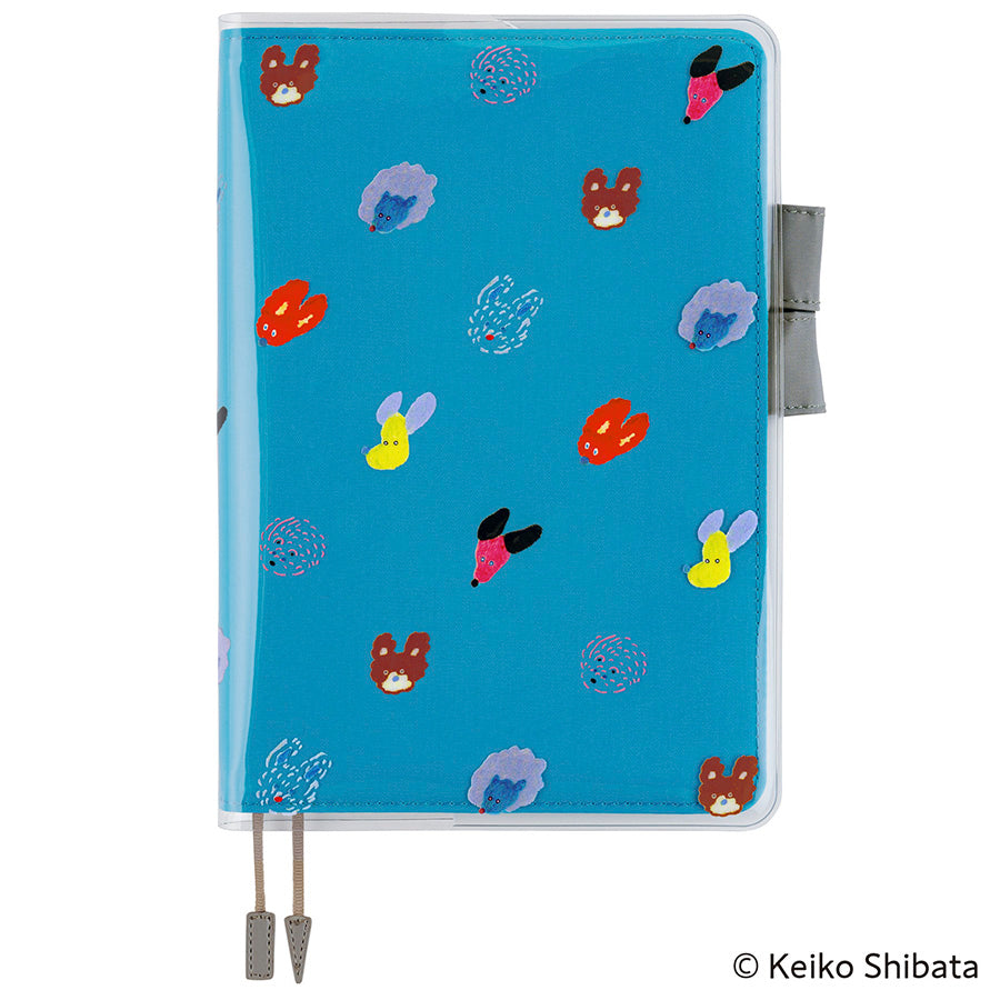 Hobonichi | Cover on Cover A5 Keiko Shibata Case (Dog Ears Fluttering in the Wind)