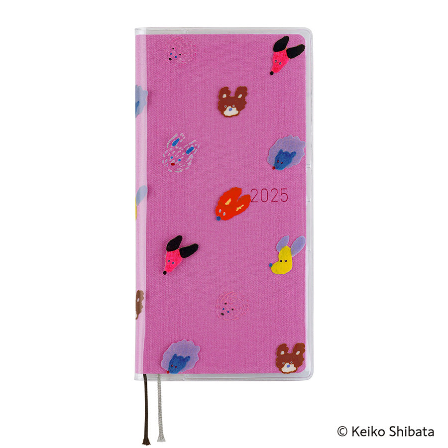 Hobonichi | Funda Cover on Cover Weeks Keiko Shibata (Dog Ears Fluttering in the Wind)