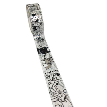 Seal-do | Kenji Miyazawa Phantom Light Cat's Office Washi Tape