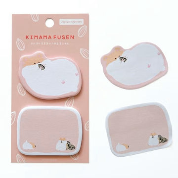 Furukawashiko | Notas Adhesivas Kimama Fusen Squishy Hamster