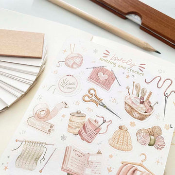 LETTOOn | Pegatinas Knitting & Crochet