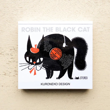 Cozyca | Bloc de Notas Kuroneko Design Robin The Black Cat