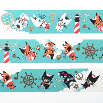 Cozyca | Kuroneko Design Washi Tape My Little Teo & Friends