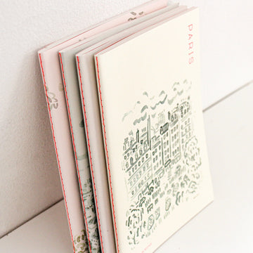 Paperways | Cuaderno de Voyage L'Après-midi Paris Eiffel Pink