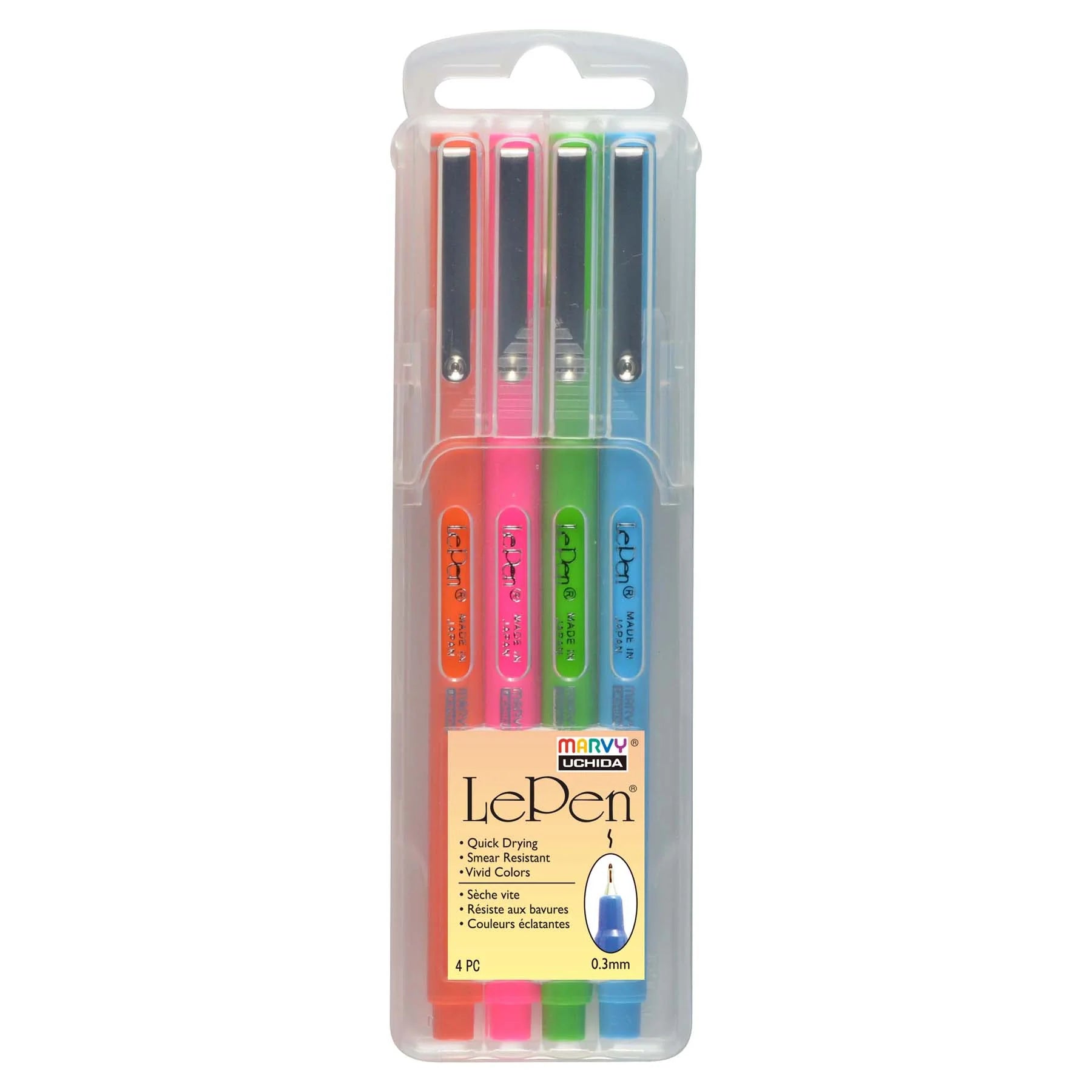 Marvy Uchida | Set de Bolígrafos Le Pen Bright (4pc)